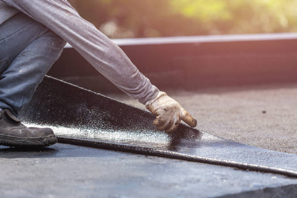 Professional Interior Drainage System technician working in Gladstone, MI